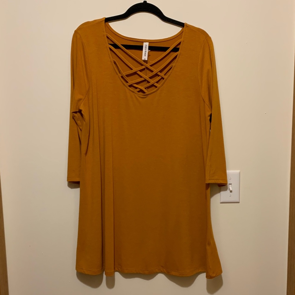 Mustard Yellow Top/Dress